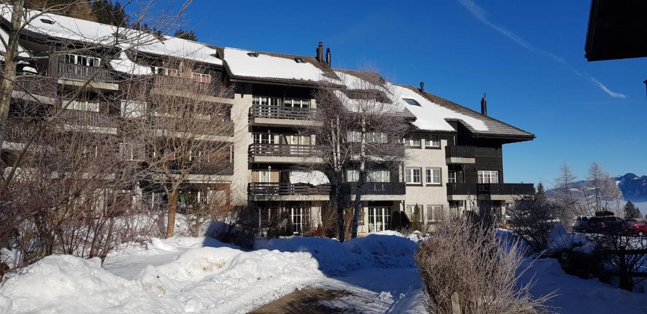 Appartement Avec Terrasse Ensoleillee Gruyeres Eksteriør billede